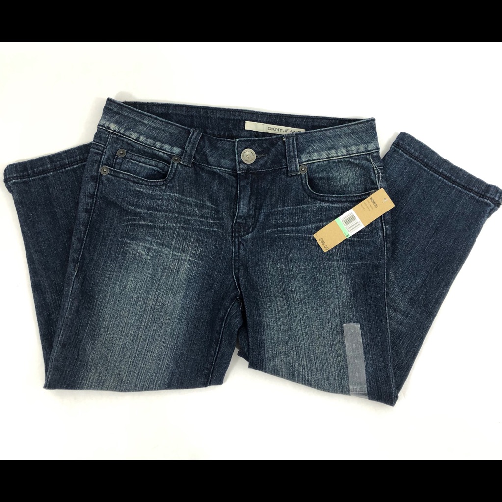 Women’s Dkny Cropped Stretch Jeans 8